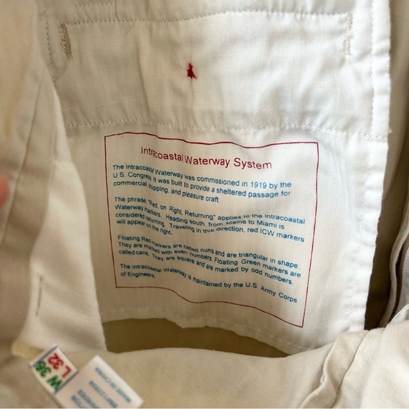 Southern Tide Intercoastal men’s cotton khaki chino pants - Picture 7 of 8